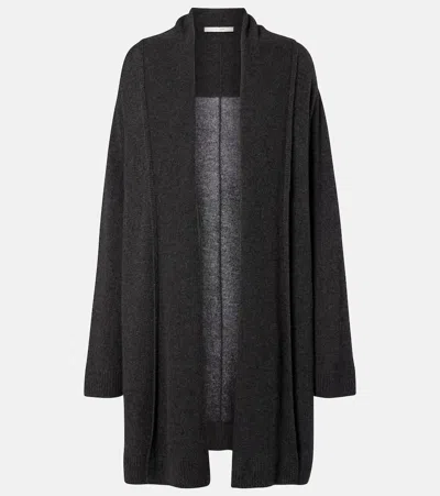 The Row Ovaan Cashmere Cardigan In Black