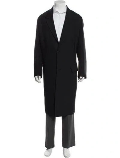 Pre-owned The Row Overcoat In Black