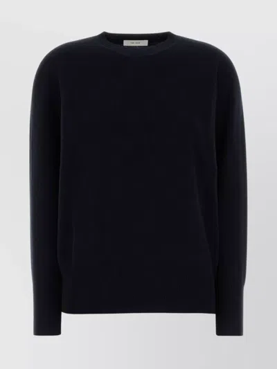 THE ROW OVERSIZED CASHMERE LEILANI SWEATER WITH CREW NECK