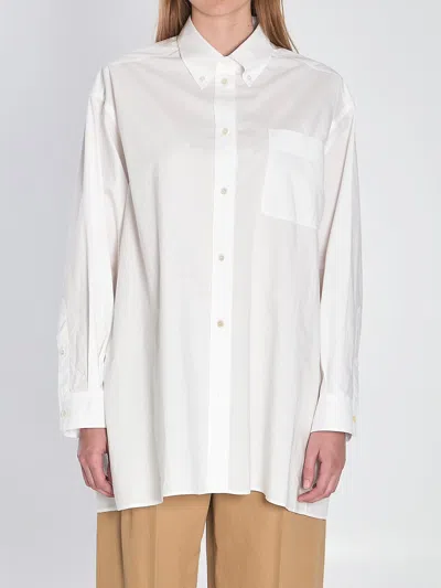 The Row Oversized White Victoria Shirt