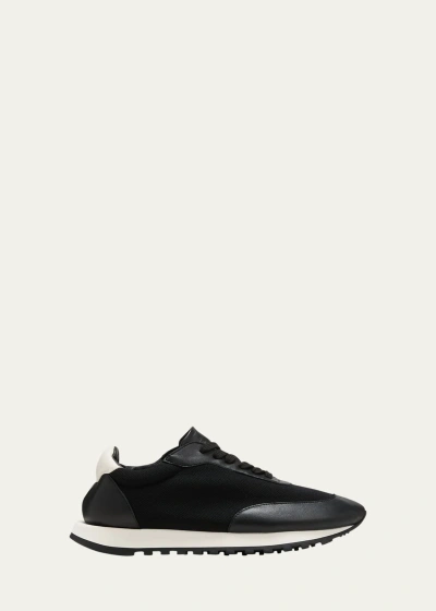 The Row Owen Runner Sneakers In Black