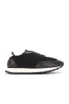 The Row Owen Runner Sneakers In Black & White