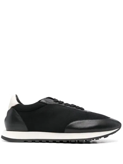The Row Owen Runner Sneakers Black/white