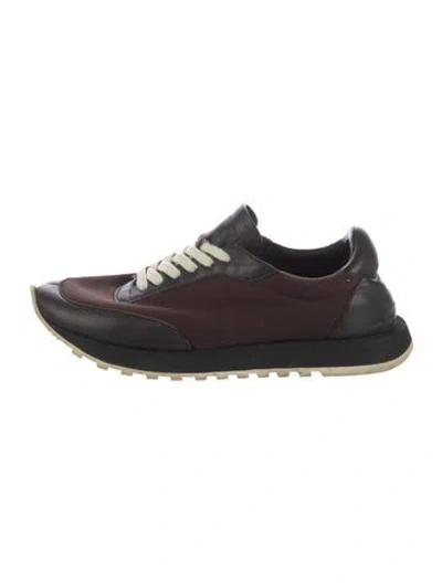 Pre-owned The Row Owen Sneakers In Brown