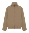 The Row Oyu Cotton-cashmere Track Jacket In Neutral