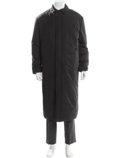 Pre-owned The Row Padded 'django' Parka In Gray