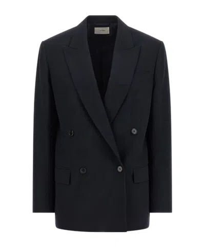 The Row 'paden' Blazer In Black