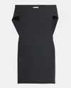 The Row Pallenberg Off-the-shoulder Top In Black