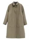 The Row Palo Plaid-pattern Reversible Coat In Neutral