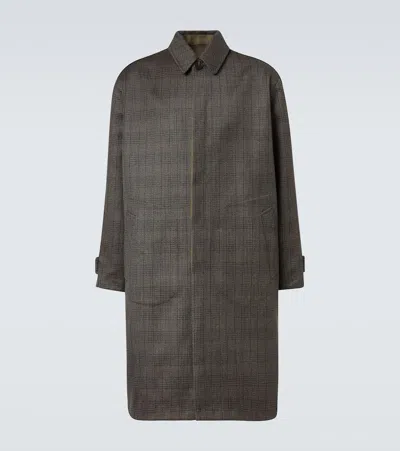 THE ROW PALO REVERSIBLE WOOL AND SILK CAR COAT