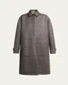 The Row Palomar Reversible Virgin Wool-blend Coat In Gray