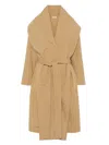 The Row Pami Trench Coat In Brown