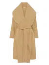 The Row Pami Trench Coat In Brown