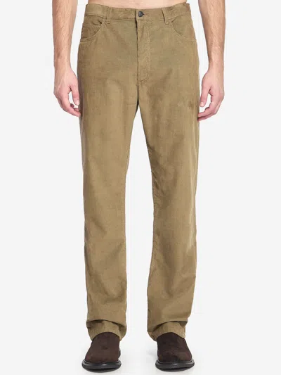 The Row Fred Pant In Corduroy In Black