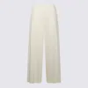 The Row Dela Wide-leg Trousers In White