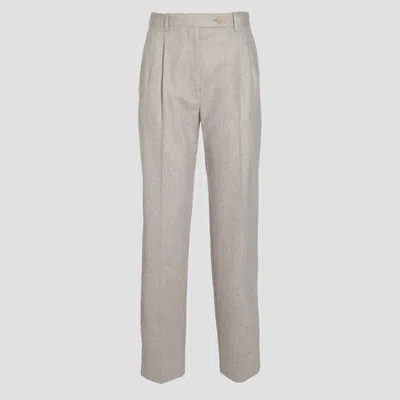 The Row Pantaloni Light Pebble