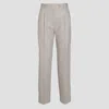 The Row Pantaloni Light Pebble In Light Pebble