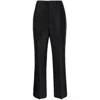 The Row Hector Straight-leg Trousers In Black