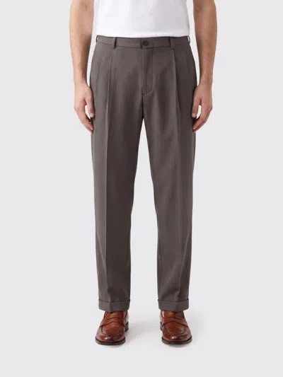 The Row Pants Men Color Brown