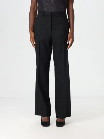 The Row Pants  Woman Color Black In Schwarz