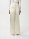 The Row Encore Satin Pants In Milch