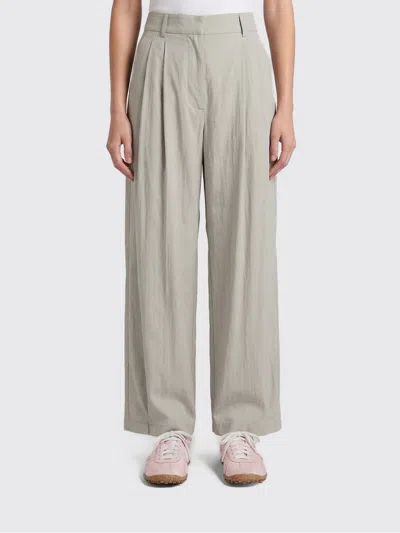 The Row Pants  Woman Color Smoke Grey In Gray