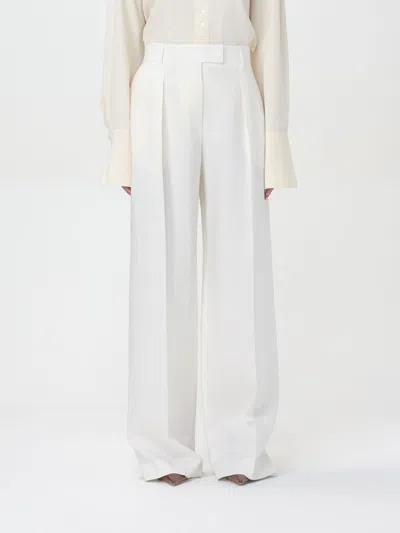 The Row Pants  Woman Color White