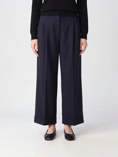 The Row Pants Woman In Blue