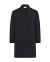 The Row Paride Wool Double-breasted Blazer In Brown