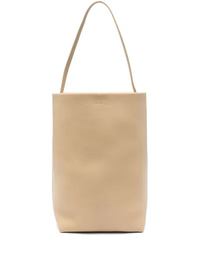 The Row Park Large Leather Tote Bag