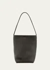 The Row Park Medium North-south Tote Bag In Elephant