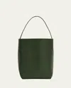 The Row Park North-south Tote Bag In Leather