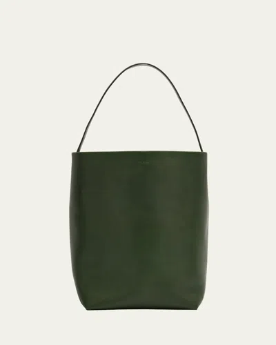 The Row Park North-south Tote Bag In Leather