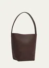 The Row Park Small North-south Tote Bag In Neutro