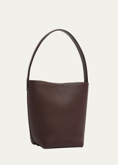 The Row Park Small North-south Tote Bag In Acajou