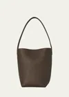 The Row Park Small North-south Tote Bag In Elephant