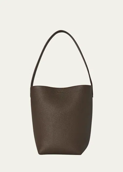 The Row Park Small North-south Tote Bag In Elephant