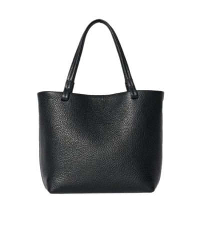 The Row Park Small Tote Bag In Black