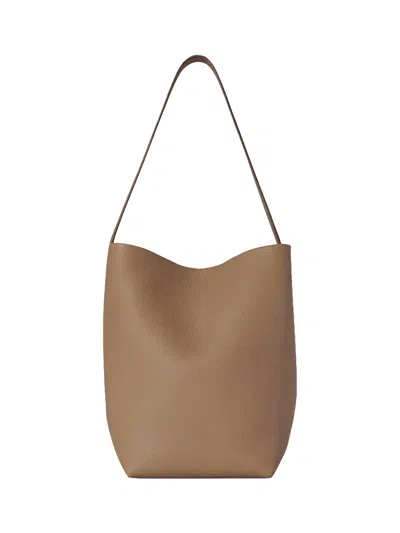 The Row Park Small Tote Bag Dark Taupe
