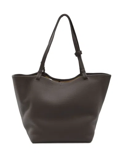 The Row Park Three Tote Bag In Brown