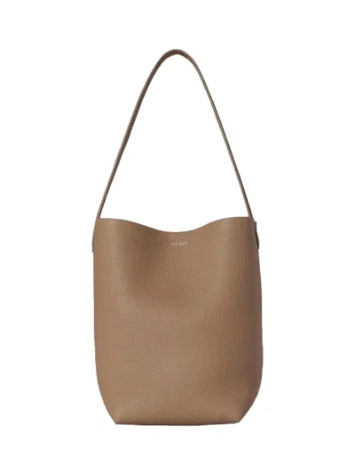 The Row Park Tote Medium Bag Dark Taupe