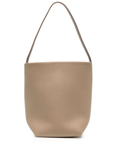 The Row Park Tote Medium Leather Tote Bag