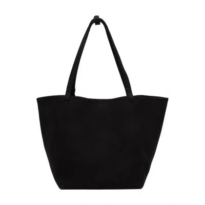 The Row Park Tote Three Bag In Black