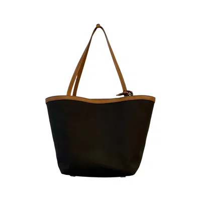 Pre-owned The Row Park Tote Three Canvas Handbags 'brown/beige/cuir Ans' | Women's Size Onesize