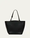 The Row Park Tote Three In Lux Grained Calfskin