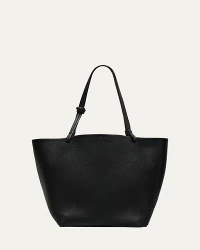 The Row Park Tote Three In Lux Grained Calfskin