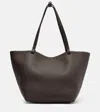 The Row Extra Large Park Textured Tote Bag In Brown