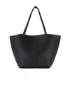 The Row Park Tote Three Stitch Bag In Leather