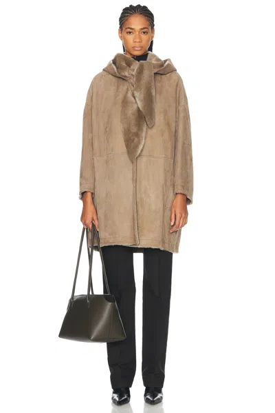 The Row Parnasse Coat In Brown