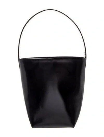 Pre-owned The Row Patent Leather N/s Park Tote Small In Black